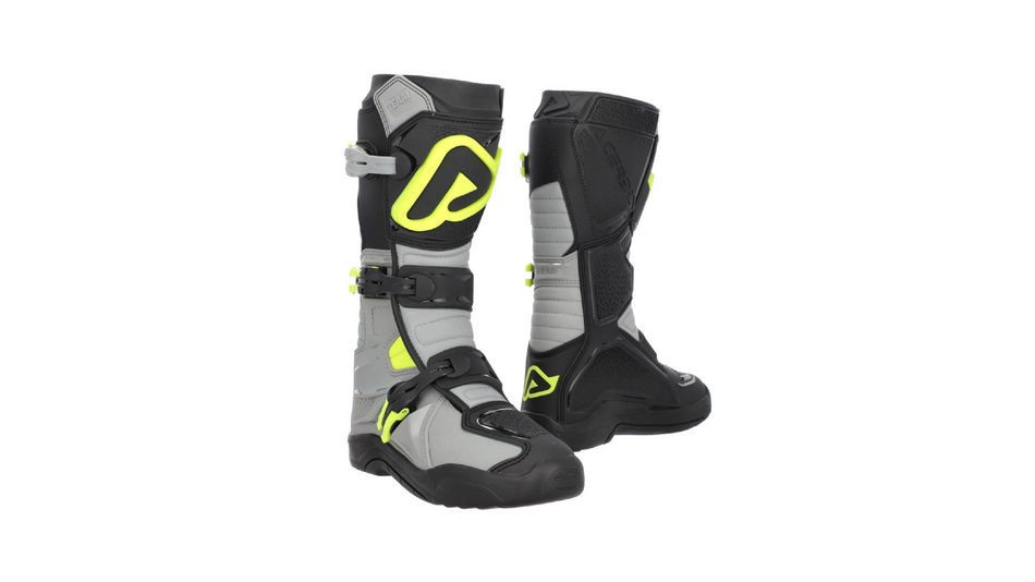 Motokrosové boty Acerbis X-Team 2.0 černá/fluo žlutá