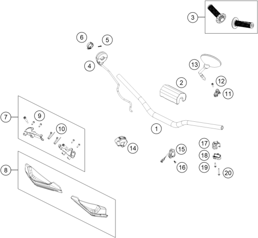 Výkres: 0210 ŘIDÍTKA, OVLÁDACÍ PRVKY