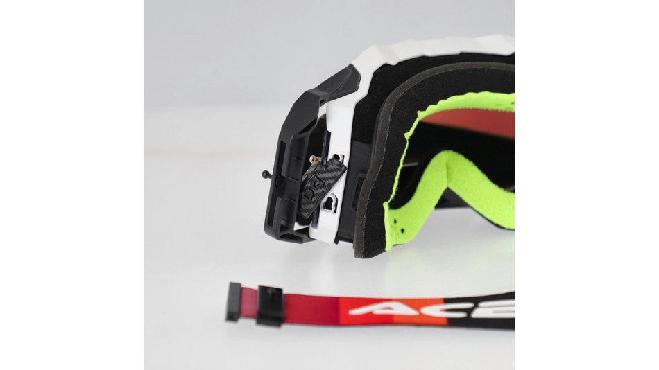 Acerbis Vulcan MIRROR MX brýle bílá/černá