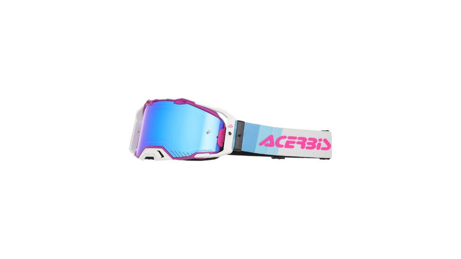 Acerbis Vulcan Mirror MX brýle růžová/bílá