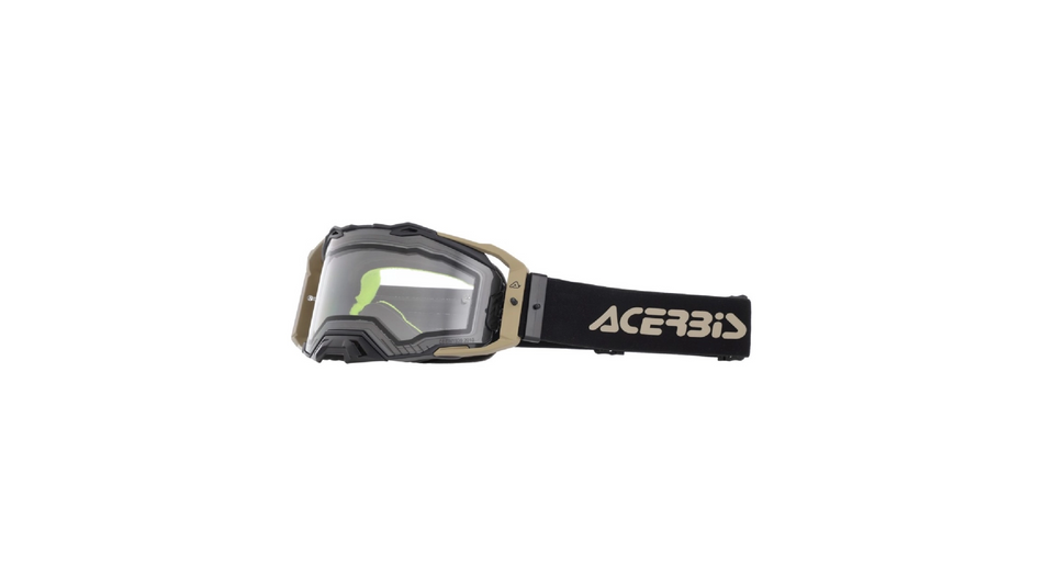 Brýle Acerbis VULCAN ENDURO černá/hnědá