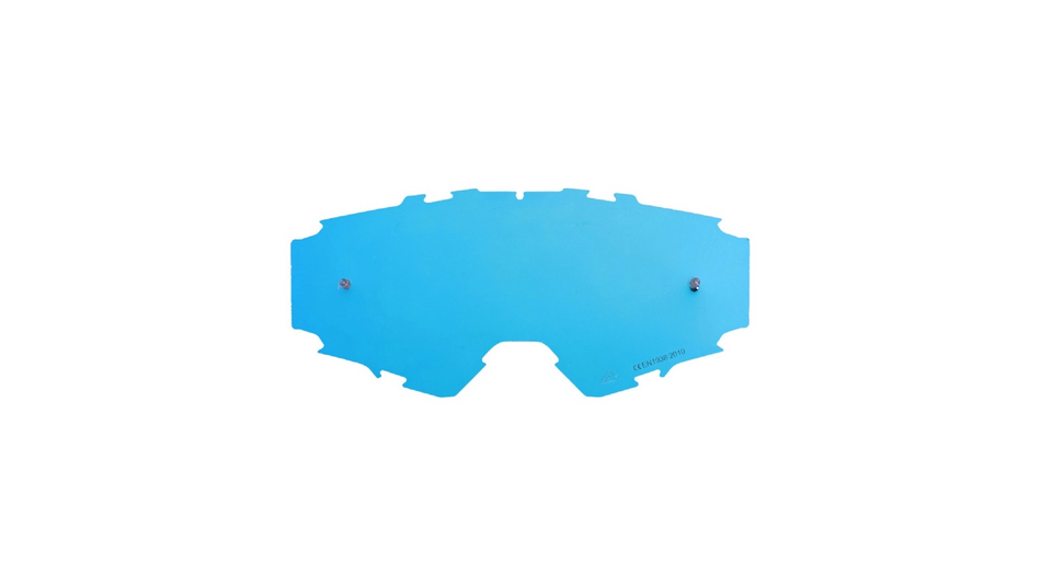 Sklo pro brýle Acerbis VITRION MIRROR modrá