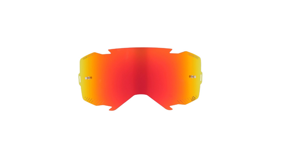 Sklo pro brýle Acerbis VORTEX MIRROR červené