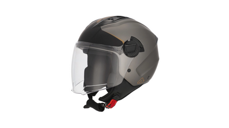 Acerbis Jet Levante – otevřená moto helma šedá/bronzová