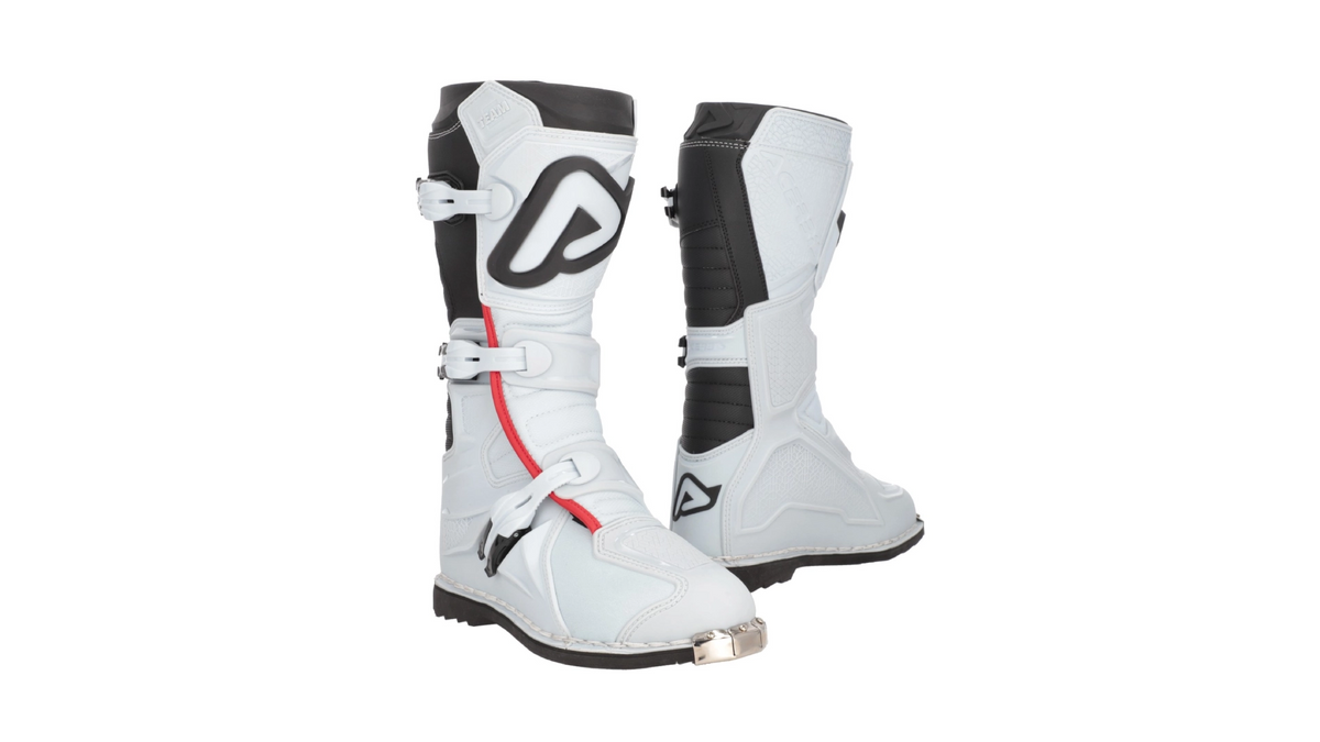 Motokrosové boty Acerbis E-Team 2.0 bílá/černá