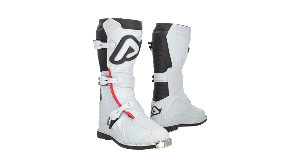 Motokrosové boty Acerbis E-Team 2.0 bílá/černá