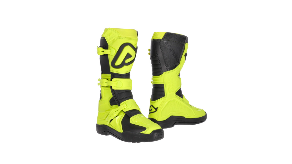 Motokrosové boty Acerbis X-Team 2.0 fluo žlutá/černá