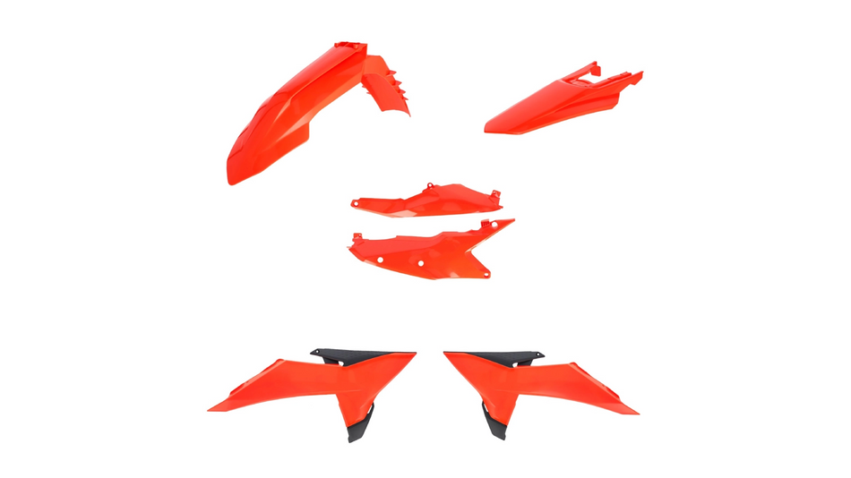 Malá sada plastů ACERBIS pro KTM SX 25-27, SXF 25-27 fluo oranž