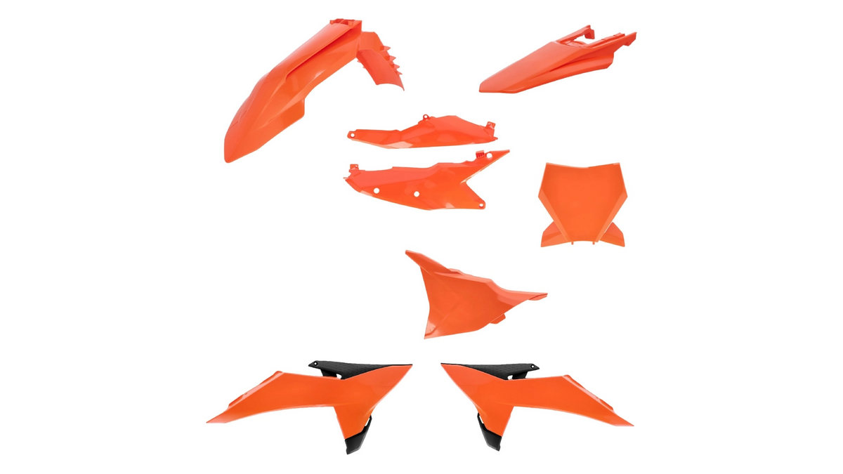 Sada plastů bez chráničů vidlic ACERBIS pro KTM SX 25-26, SXF 25-26 replica 25