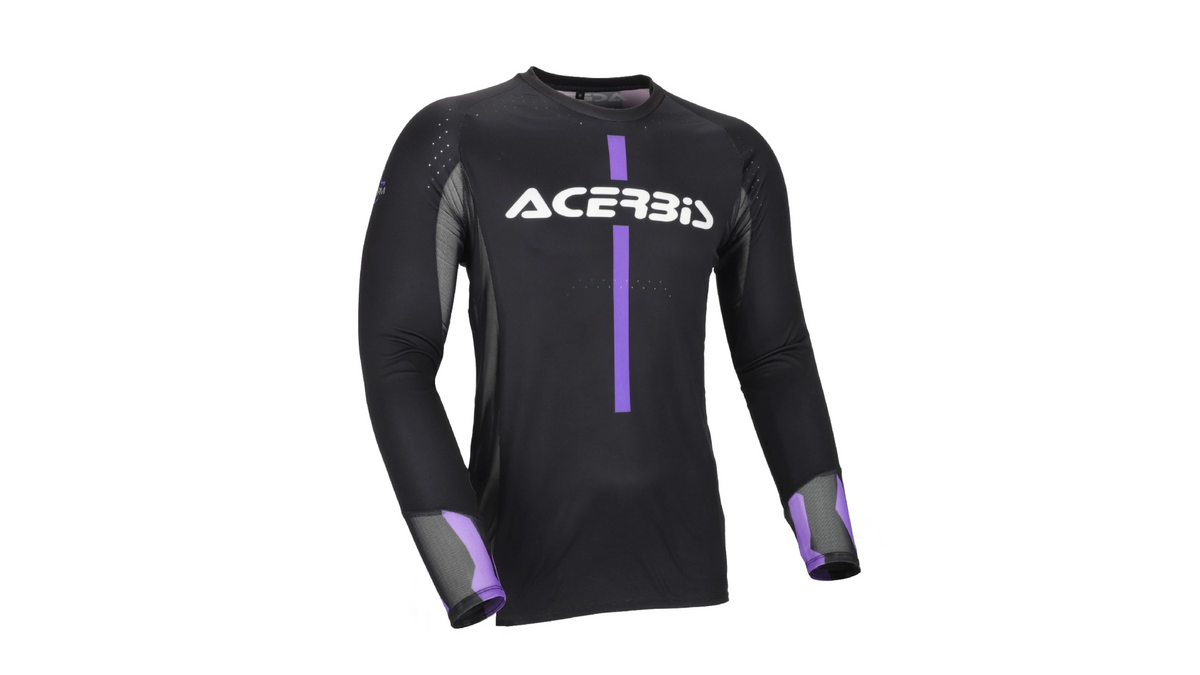 Dres ACERBIS MX TRACK 2.0 černá/fialová