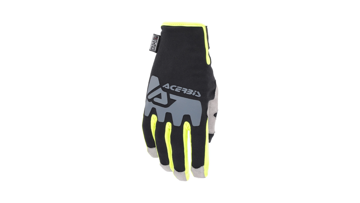 Motokrosové rukavice ACERBIS MX WP 2.0 černá/žlutá