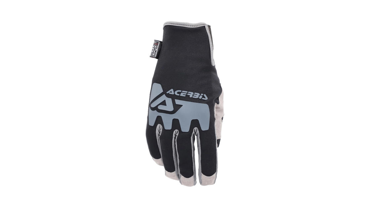 Motokrosové rukavice ACERBIS MX WP 2.0 černá/šedá