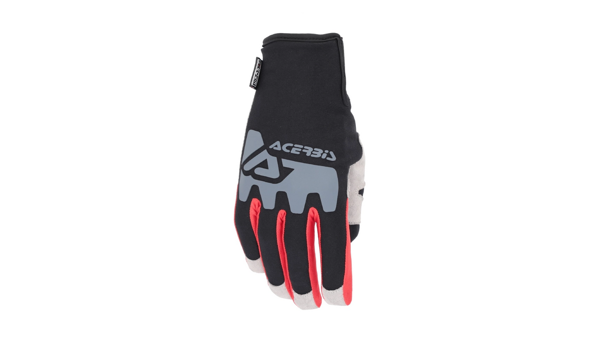 Motokrosové rukavice ACERBIS MX WP 2.0 černá/červená