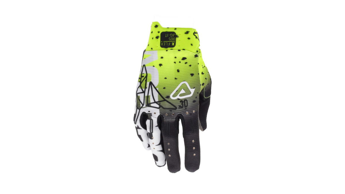 Rukavice ACERBIS X-Flex 2.0 fluo žlutá/černá