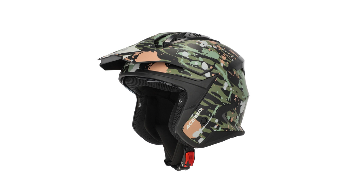 Přilba Acerbis JET ARIA EVO GRAPHIC maskáč