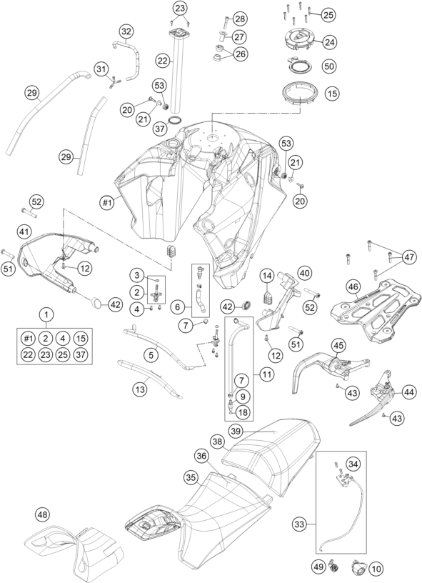 Výkres: 0710 NÁDRŽ, SEDLO