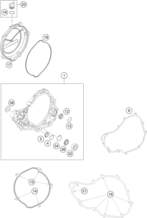 Výkres: 3020 VÍKO SPOJKY