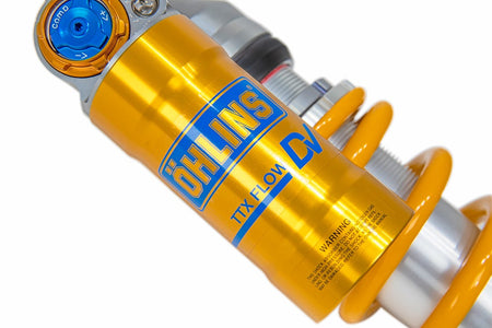 Öhlins TTX Flow DV — zadní tlumič KTM 250–450 XC-F, 250–350 SX-F, 300 SX a další 2023–2026