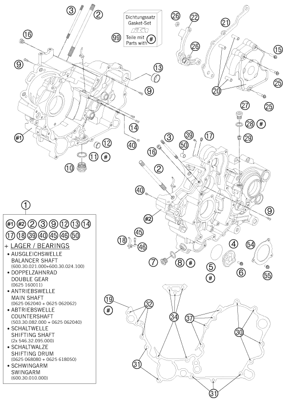 Výkres: 3010 SKŘÍŇ MOTORU