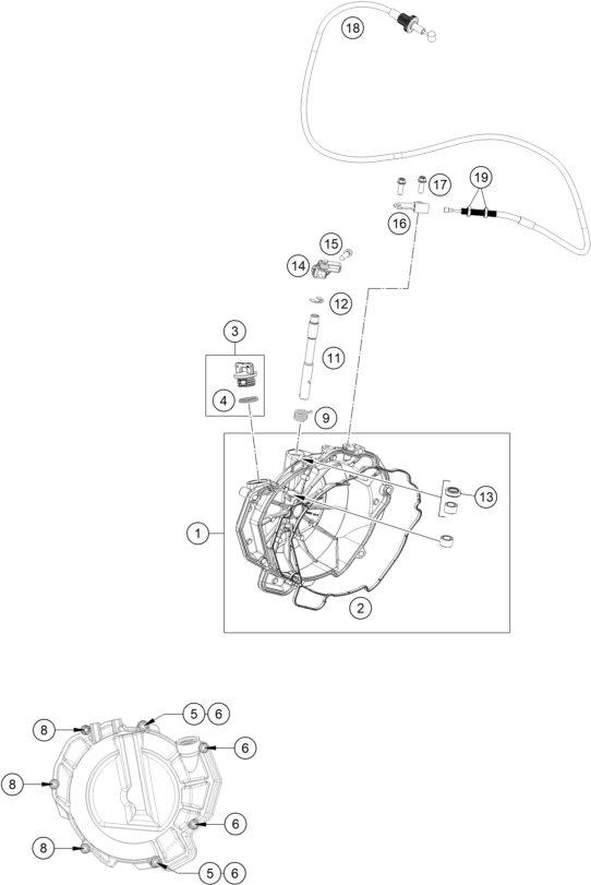 Výkres: 3020 VÍKO SPOJKY