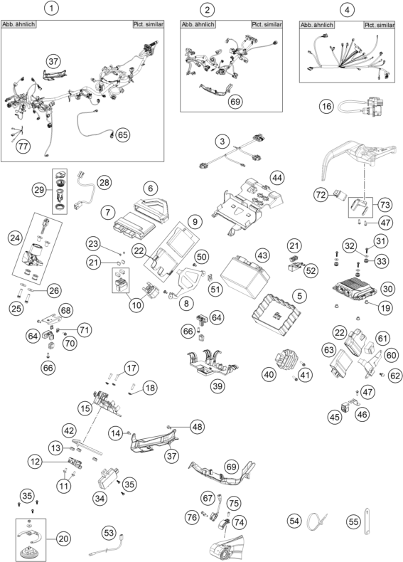 Výkres: 1110 KABELOVÝ SVAZEK