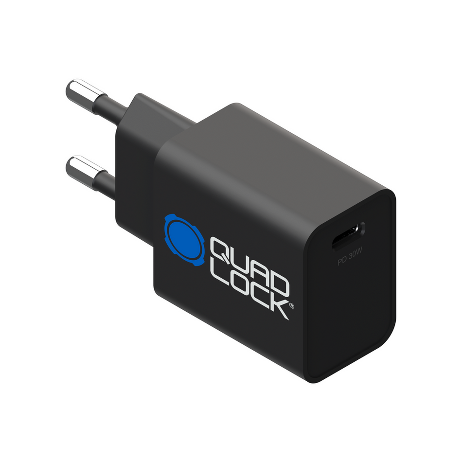 30W síťová nabíječka Quad Lock® - standard EU (USB C)