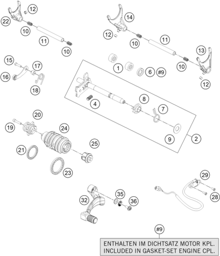 Výkres: 3410 MECHANISMUS ŘAZENÍ