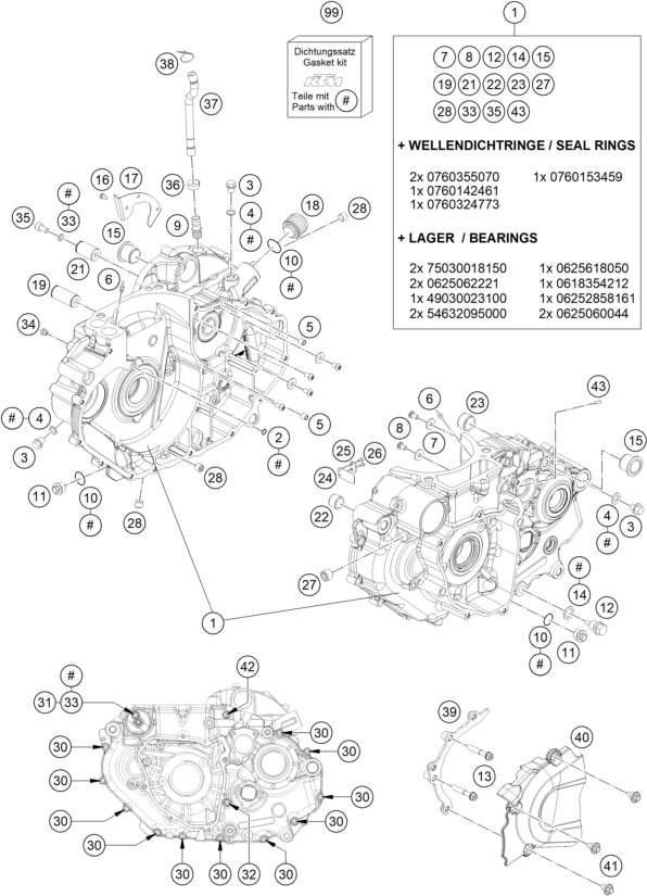Výkres: 3010 SKŘÍŇ MOTORU