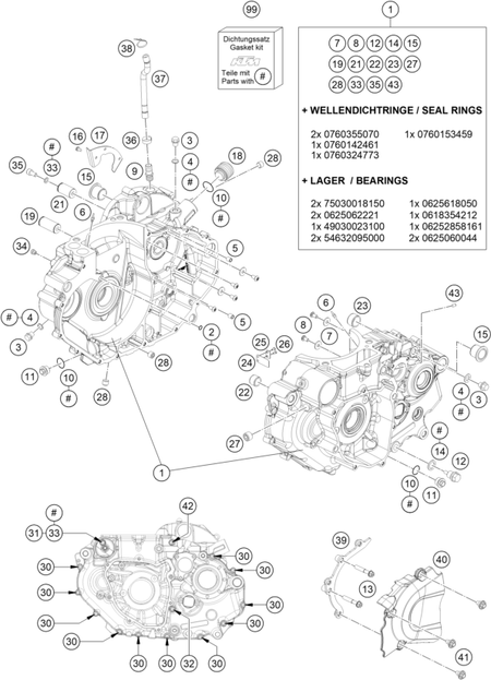 Výkres: 3010 SKŘÍŇ MOTORU