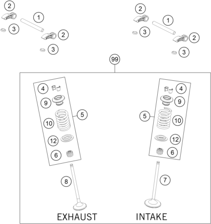 Výkres: 3610 ROZVOD VENTILŮ