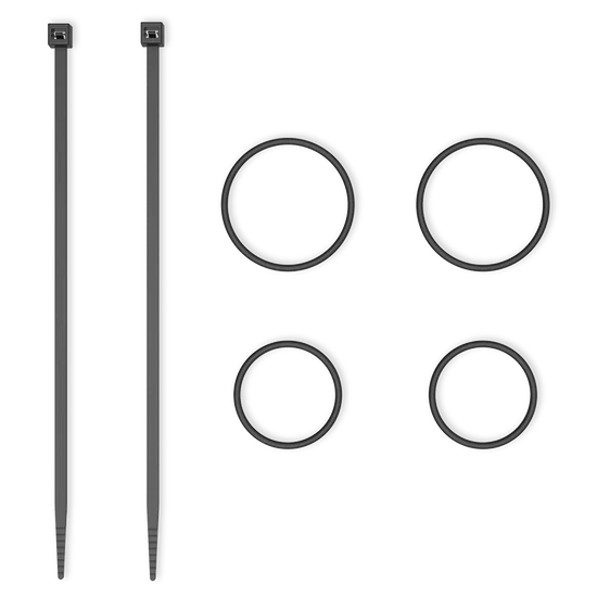 Náhradní hadicové svorky a o-kroužky Quad Lock®