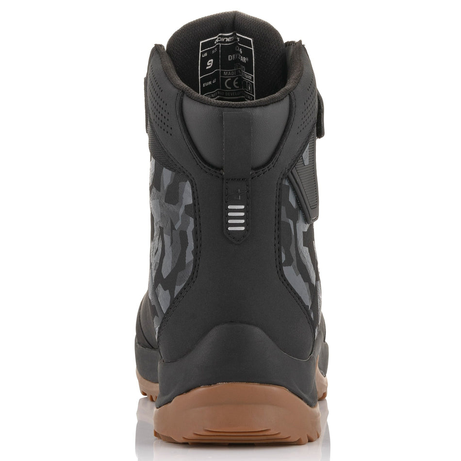 Boty Alpinestars CR-6 Drystar černá/šedá maskáčová
