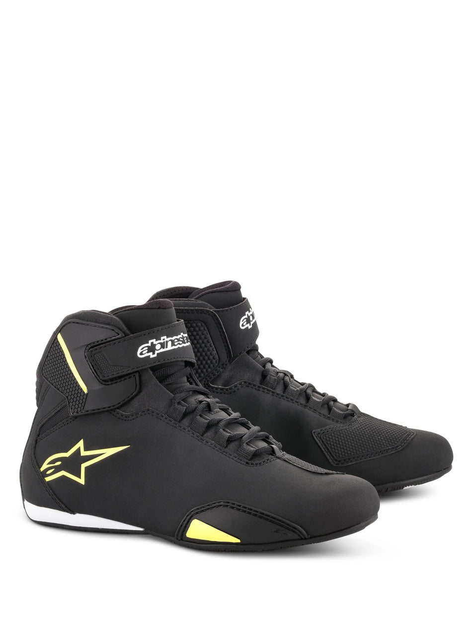Boty Alpinestars Sektor černé/žlutá fluo