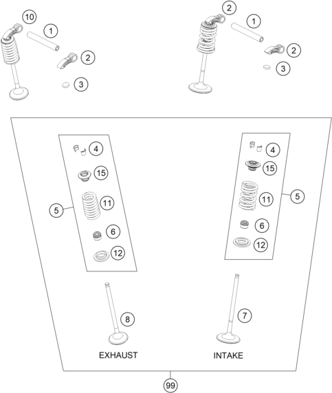 Výkres: 3610 ROZVOD VENTILŮ