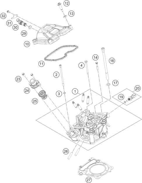 Výkres: 3630 HLAVA VÁLCE