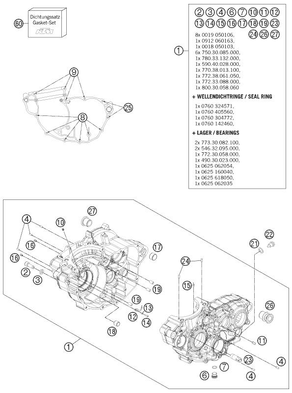Výkres: 3010 SKŘÍŇ MOTORU