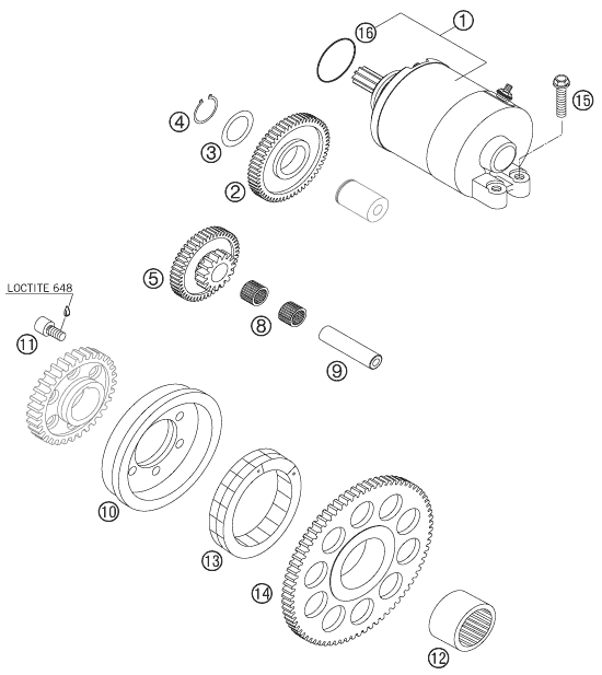 Výkres: 4010 ELEKTRICKÝ STARTÉR