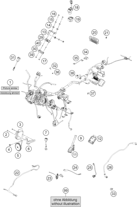 Výkres: 1110 KABELOVÝ SVAZEK