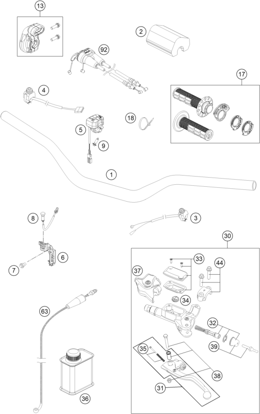 Výkres: 0210 ŘIDÍTKA, OVLÁDACÍ PRVKY
