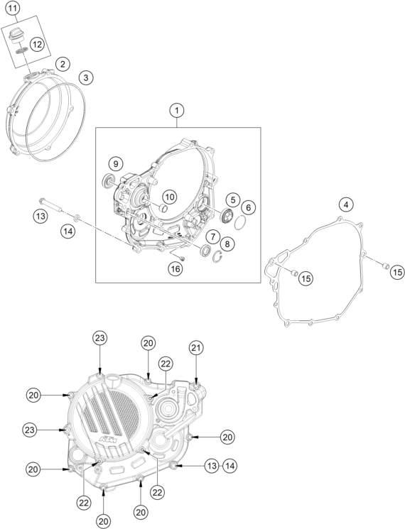 Výkres: 3020 VÍKO SPOJKY