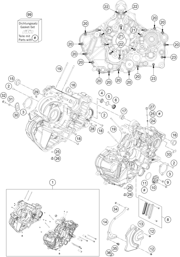 Výkres: 3010 SKŘÍŇ MOTORU