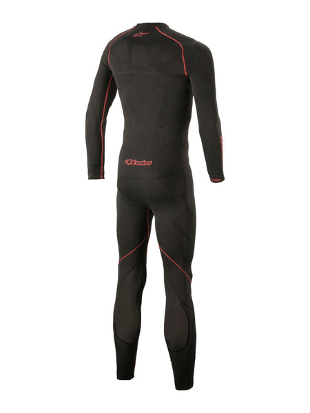 Jednodílné spodní prádlo pod kombinézu Alpinestars Ride Tech Lite 1PC černá/červená