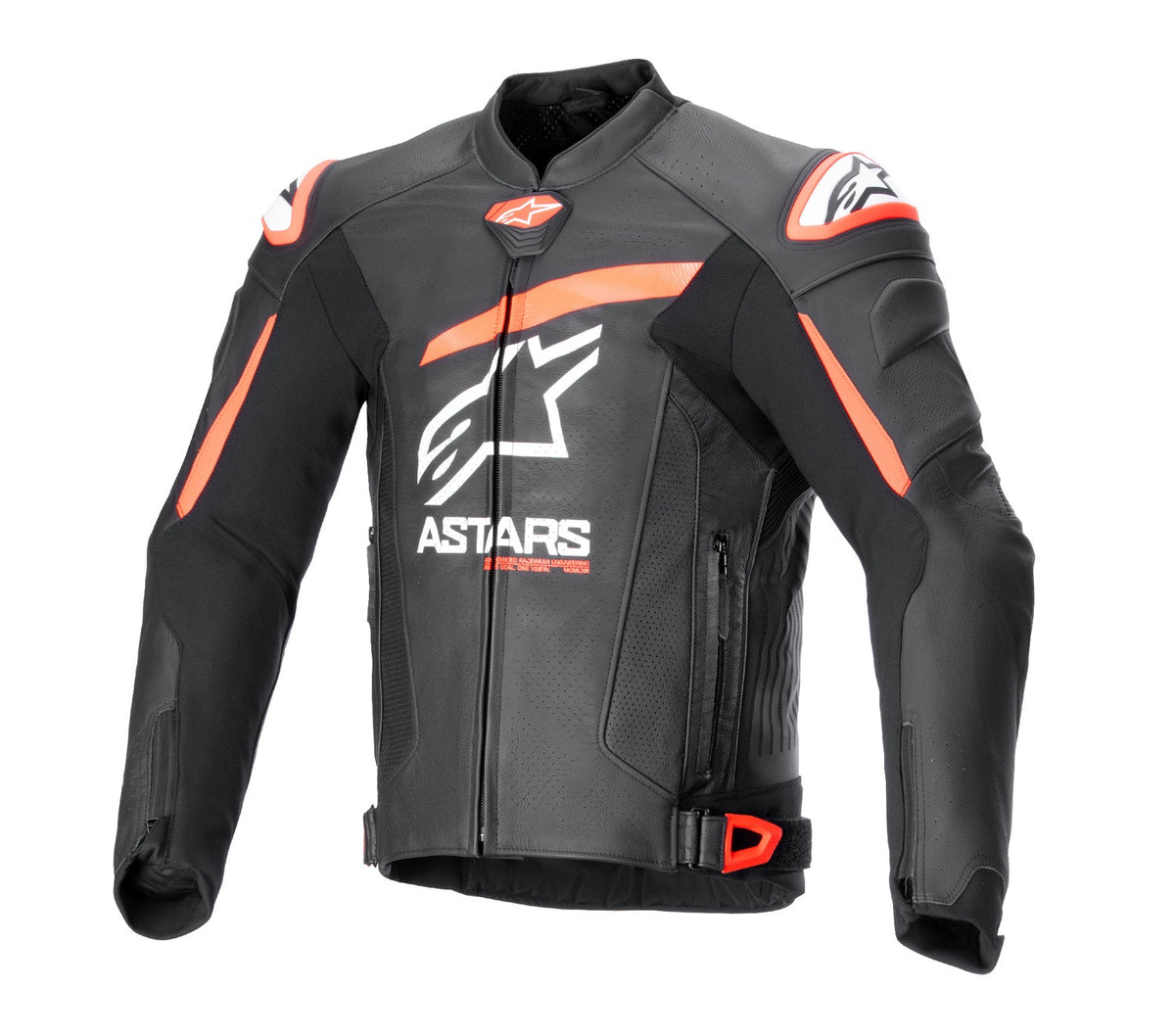 Bunda Alpinestars GP Plus R 4 Airflow černá/červená fluo/bílá