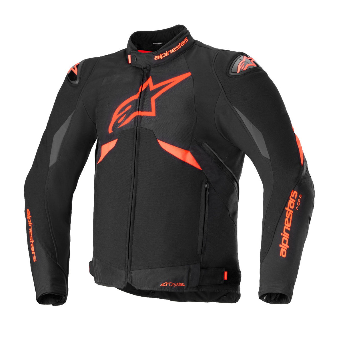 Bunda Alpinestars T-GP R 3 Drystar černá/červená fluo/bílá