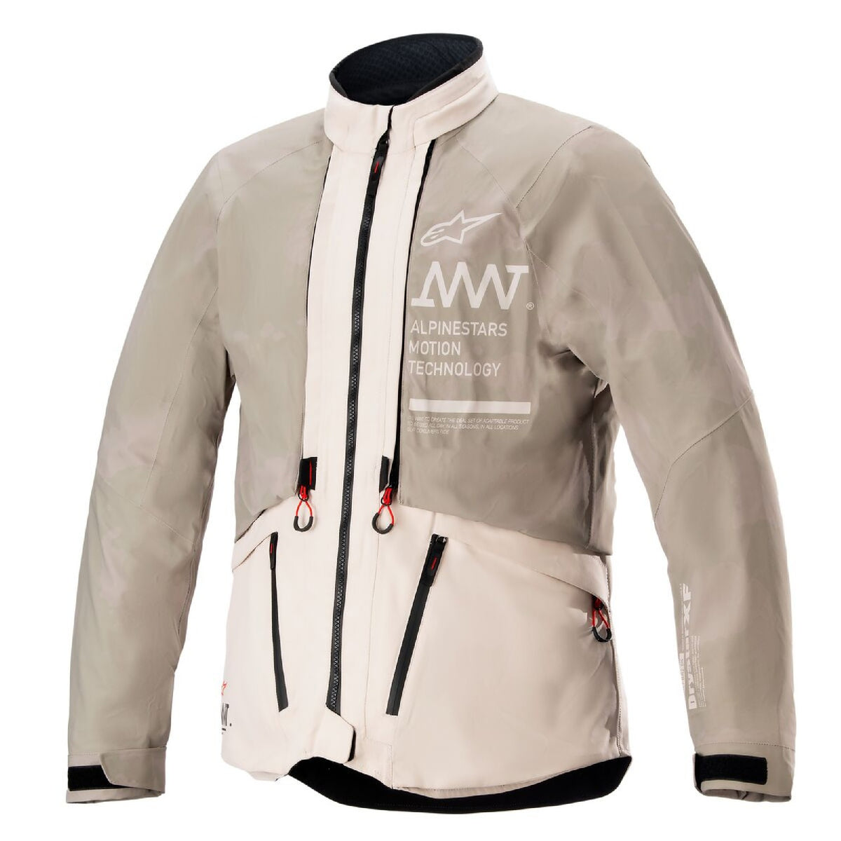 Bunda Alpinestars AMT-10 LAB Drystar XF aluminium/písková camo