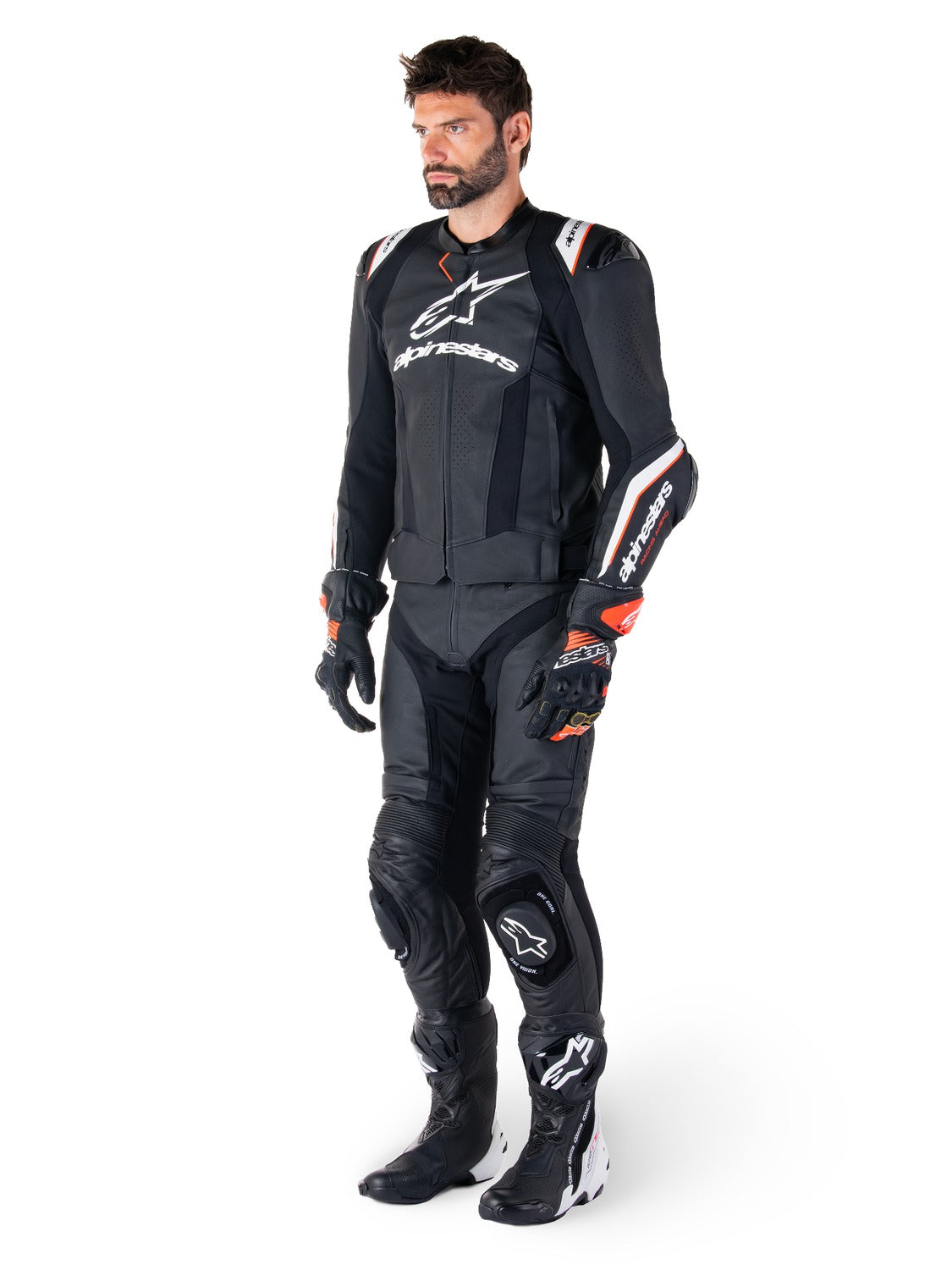 Bunda Alpinestars Missile 3 Ignition černá/bílá