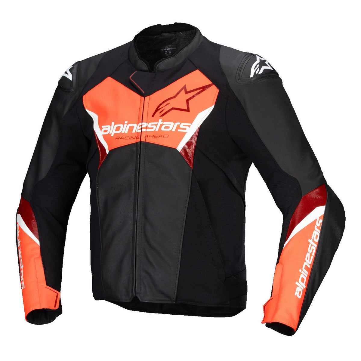Bunda Alpinestars Faster 3 černá/červená fluo