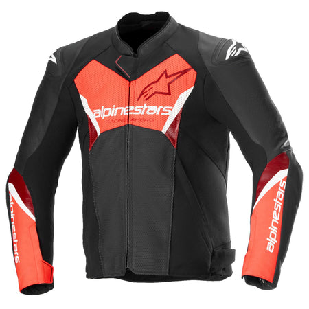 Bunda Alpinestars Faster 3 Airflow černá/červená fluo