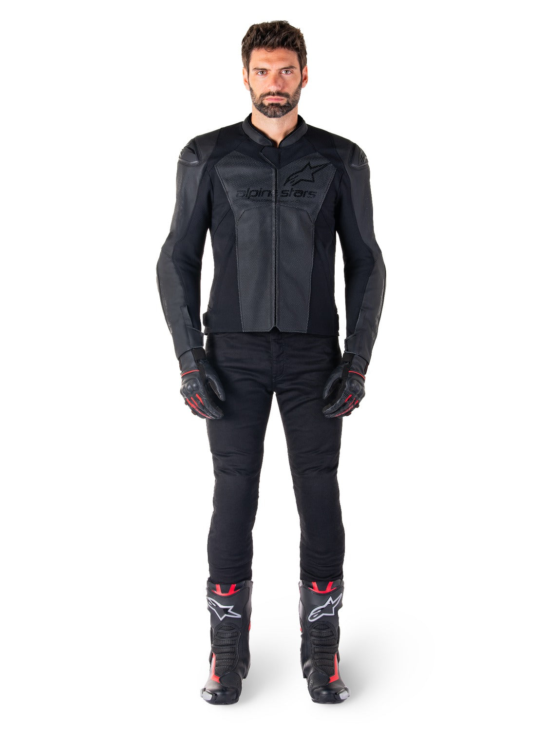 Bunda Alpinestars Faster 3 Airflow černá/černá