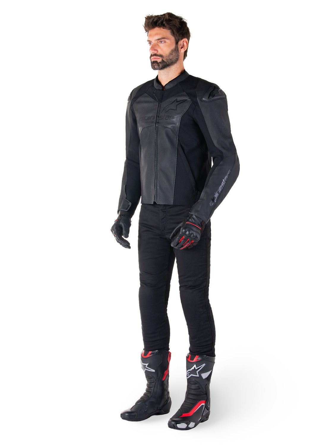 Bunda Alpinestars Faster 3 Airflow černá/černá